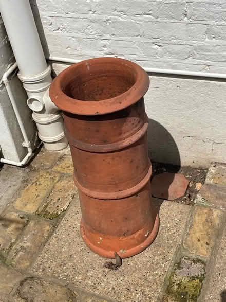 Photo of free Victorian chimney stacks used as planters (Richmond TW9) #2