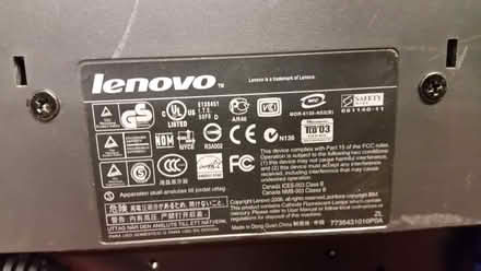 Photo of free Lenovo monitor (Aggborough DY10) #1