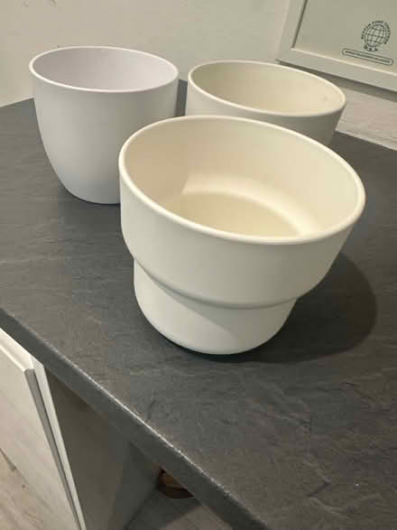 Photo of free Three small plant pots (Purley) #2