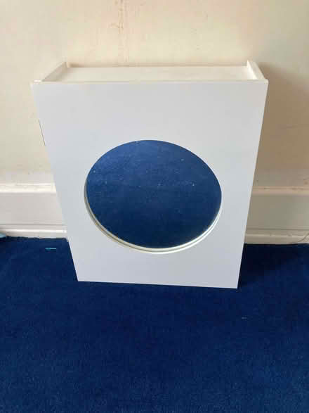 Photo of free Two Mirrored White Bathroom Cabinets (Ravelston EH4) #1