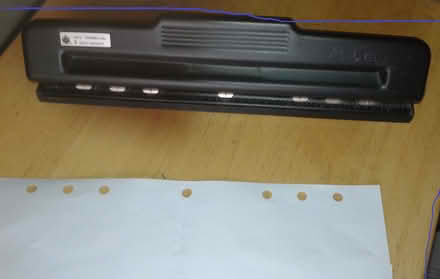 Photo of free 7-hole punch by Day-Timer (Centretown) #1