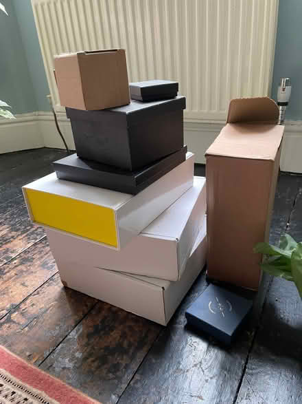 Photo of free Small cardboard boxes (Chorlton M21) #1
