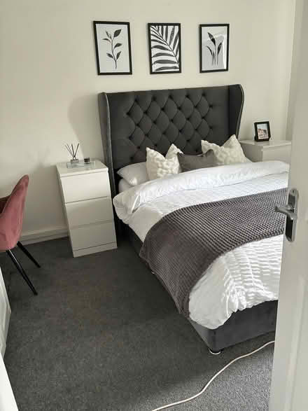 Photo of free Double Divan Grey Bed (West Bromwich B70) #2