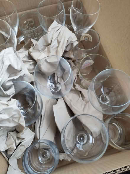 Photo of free Mixed beer and wine glasses (Pant SY10) #1