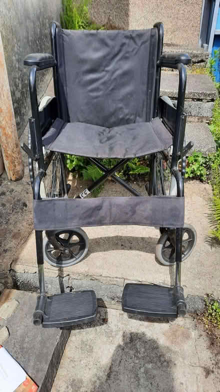 Photo of free Foldable wheelchair (Cilybebyll SA8) #2