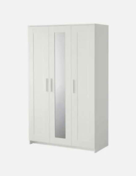 Photo of IKEA brimnes 3 door wardrobe (CH43 prenton) #1