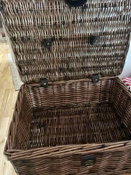 Photo of free Small wicker hamper (Broughton PR3) #2