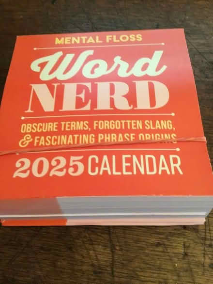 Photo of free Word Nerd Desk Calendar (ward area by york rd) #1
