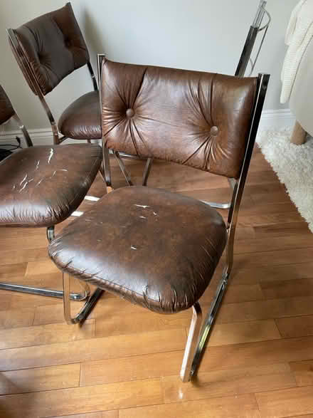 Photo of free Set of 4 Dining Chairs (Mimico-Royal York & Lakeshore) #2
