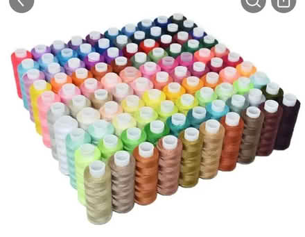 Photo of Sewing Accessories, Fabrics, Tools (BD7) #1