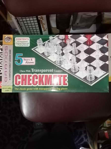 Photo of free Chess with transparent counters (Tonbridge) #1