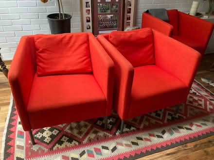 Photo of free Two IKEA EKERÖ armchairs (Panshanger AL7) #2