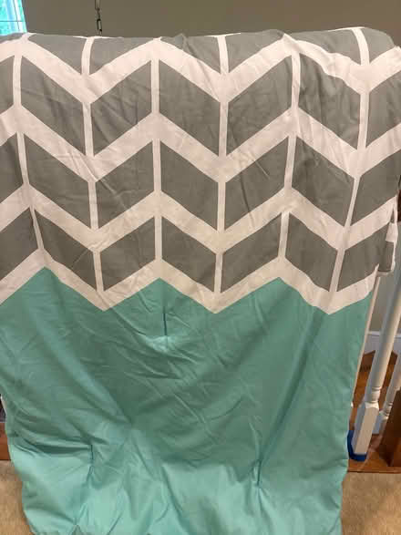 Photo of free Twin comforter w/pillow (Herndon near McNair ES) #1