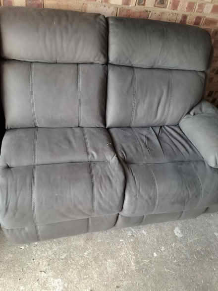 Photo of free Grey 3 piece microfiber corner suit (Wokingham RG40) #1