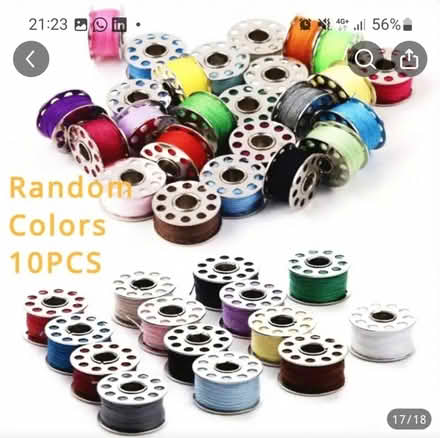 Photo of Sewing Accessories, Fabrics, Tools (BD7) #2