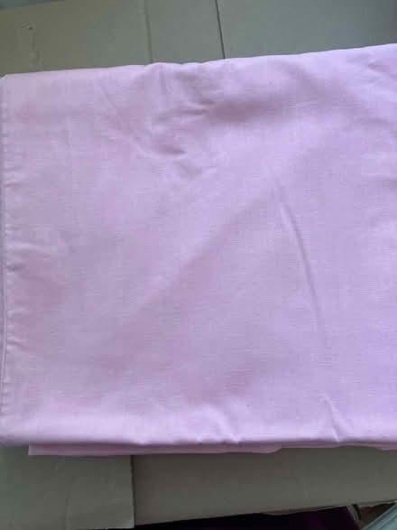 Photo of free Large pinkish tablecloth (Bensenville) #1