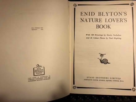 Photo of free Enid Blyton's Nature Lover's Book (Mimico) #1