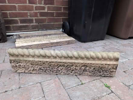 Photo of free Bradstone Rustic rope top Cotswold Paving edging - pack of 4 (Woodley RG5) #1