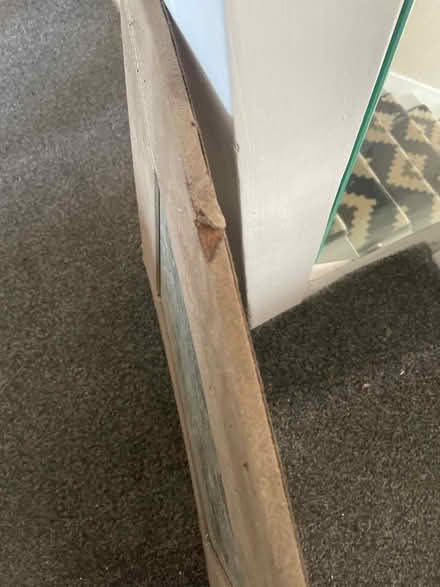 Photo of free Square brown velvet mirror (Teignmouth TQ14) #2