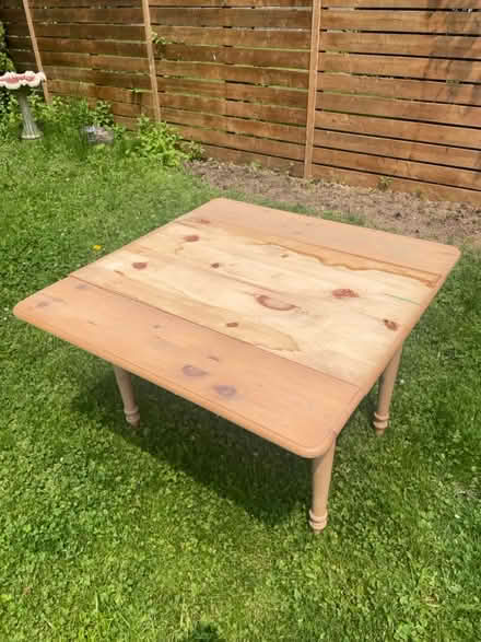 Photo of free Folding Pine Dining Table (Mimico-Royal York & Lakeshore) #1
