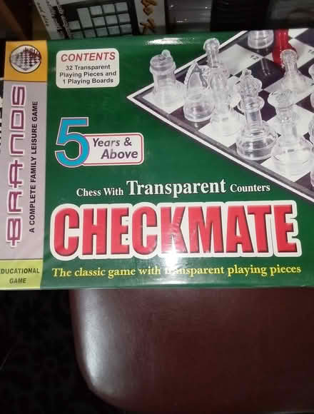 Photo of free Chess with transparent counters (Tonbridge) #2
