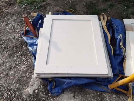 Photo of free Various Solid Wood Kitchen Cabinet Doors and End Plates (Old Walcot SN3) #1