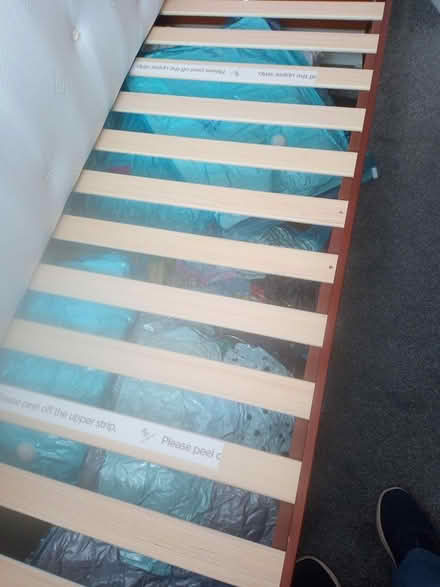 Photo of free Single bed plus mattress (Pl15 7dd. St John's Road) #1
