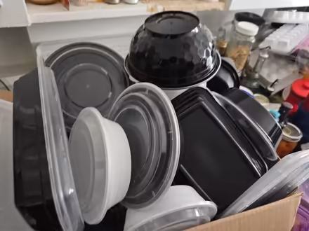 Photo of free Containers, Utensils, Egg Crates (Sunnyside 48th Street) #1