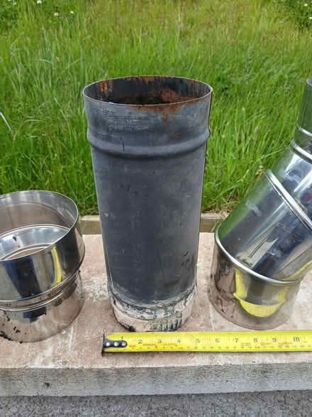 Photo of free Stove chimney pipes (Near Penybont LD15) #4