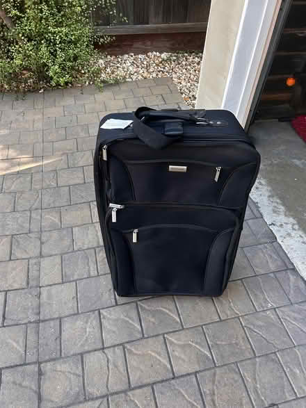 Photo of free Luggage - plastic breaking inside (Downtown Sunnyvale) #1