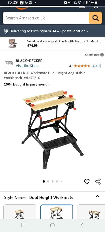 Photo of free Work bench (Neston CH64) #1