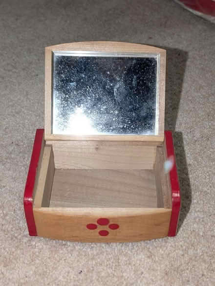 Photo of free Small ornamental wooden box (AB22) #2