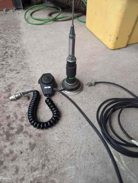Photo of free Magnetic car radio Ariel and Mic (Woodmancote) #1