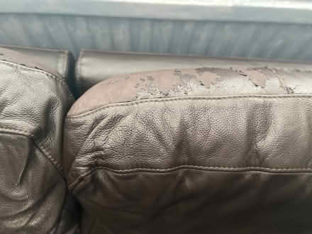 Photo of free Leather sofa (Beddau CF38) #2