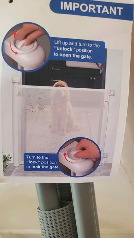 Photo of free Dog see through screen (Knighton) #2