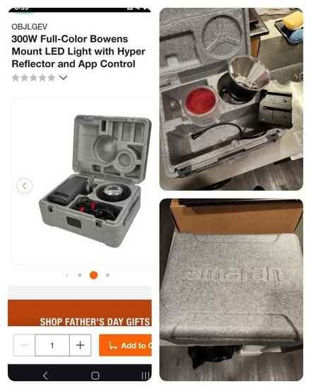 Photo of free Amaran Light Attachments (no light) (76102) #1