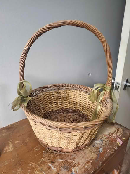 Photo of free Wicker basket (Glen cairn) #1