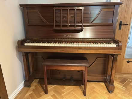 Photo of free Upright piano and stool (Hinton Waldrist SN7) #1
