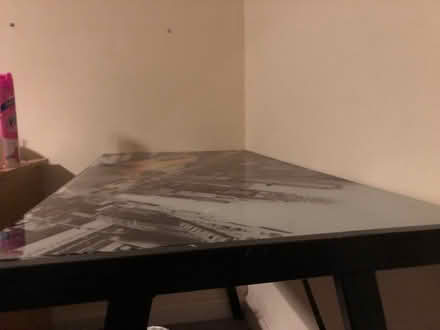 Photo of free Glass table with New York livery (BS6) #3
