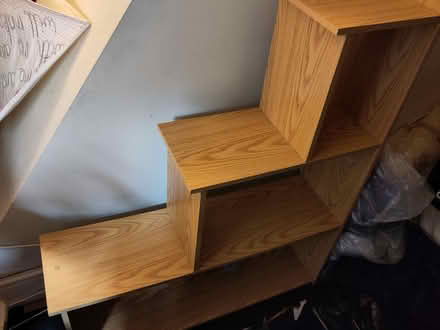 Photo of free Wooden ladder shelf (L1 Liverpool City Centre) #1