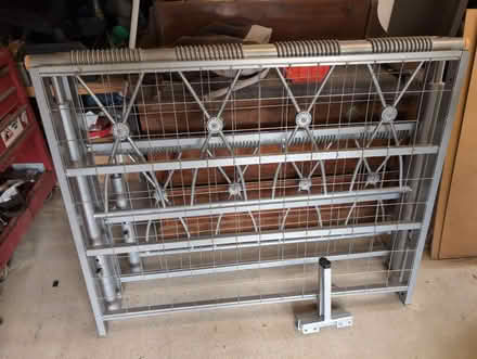 Photo of free Metal framed Small Double Bed (Woodmancote) #1