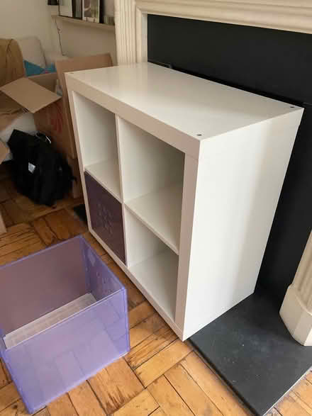 Photo of free IKEA shelf unit. White (Crouch End N8) #3