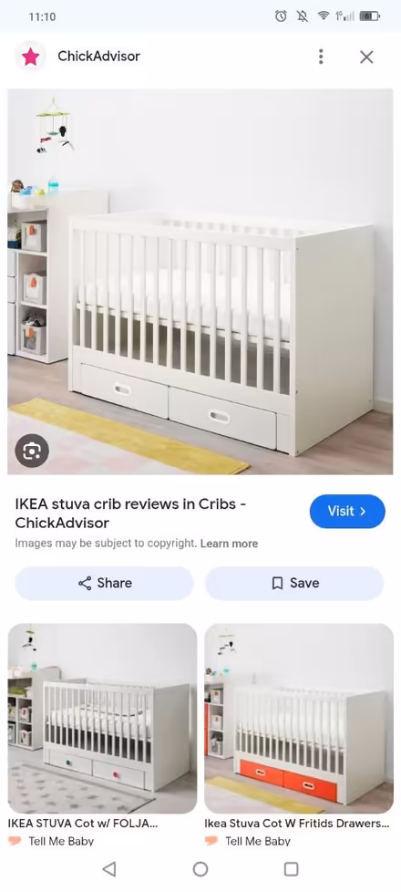 Photo of free Baby / Toddler crib / bed (DA8 Erith) #1