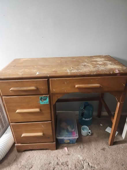 Photo of free Wooden desk (Glen cairn) #1
