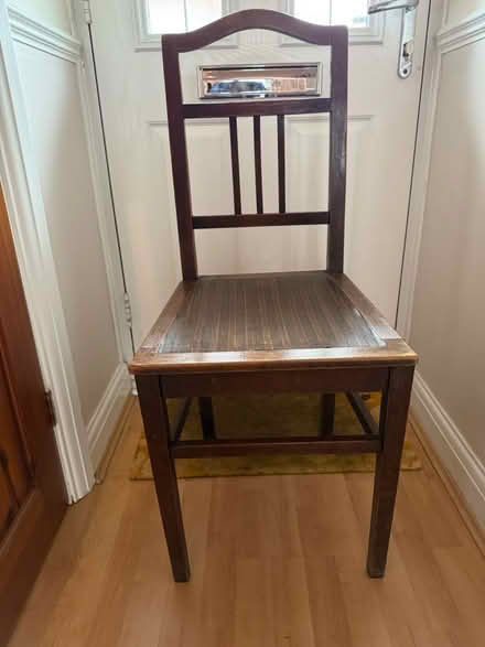 Photo of free Single wooden chair (Hatch Warren RG22) #1