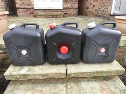 Photo of free 3 waste water containers (Latchford WA4) #1