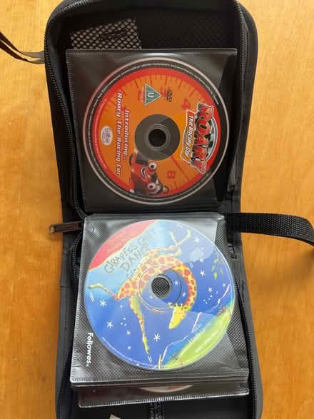 Photo of free A CD case with a selection of toddler CDs. (Lower Wolvercote OX2) #1