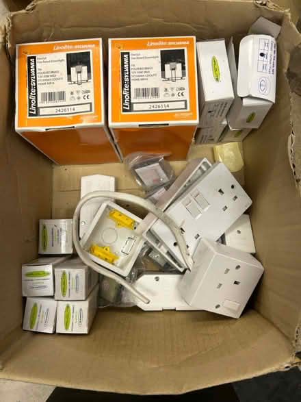 Photo of free Box of new lights and bulbs (Emmer Green (RG4)) #1