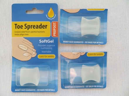 Photo of free ProFoot Soft Gel Toe Spreaders (3 new packs) (CO15) #1