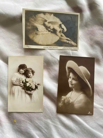 Photo of free Three old postcards (Nunnery Wood WR5) #1